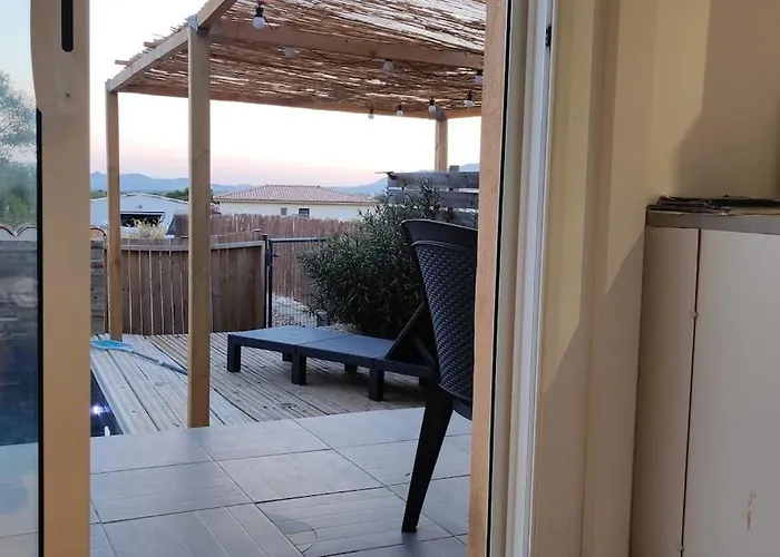Tiny House Avec Piscine A بيت للعطل فيغاري